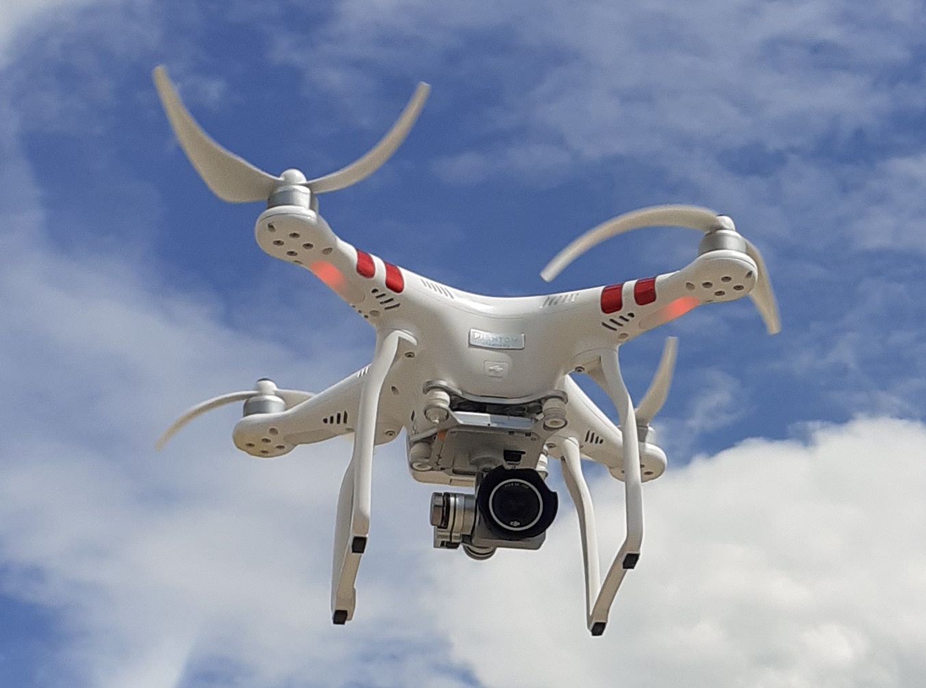 Trabajos aéreos con dron profesional